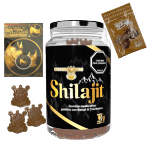 SHILAJIT - 100% Testosterona Gomas Con Obsequios